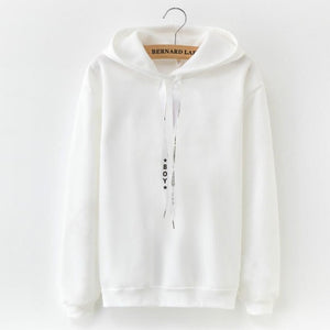 Hoodies Women 2019 Brand Female Long Sleeve Solid Color Hooded Sweatshirt Hoodie Tracksuit Sweat Coat Casual Sportswear S-3XL