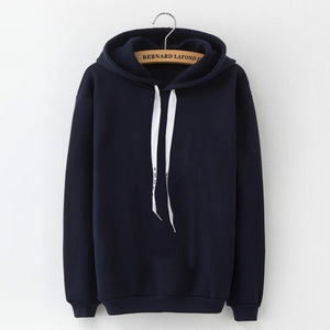 Hoodies Women 2019 Brand Female Long Sleeve Solid Color Hooded Sweatshirt Hoodie Tracksuit Sweat Coat Casual Sportswear S-3XL