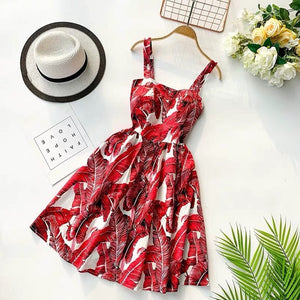 Marwin New Off shoulder ruffle Dot summer Dress women white strap chiffon beach Boho party sexy dresses vestido furits