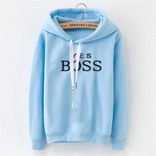 Load image into Gallery viewer, Hoodies Women 2019 Brand Female Long Sleeve Solid Color Hooded Sweatshirt Hoodie Tracksuit Sweat Coat Casual Sportswear S-3XL