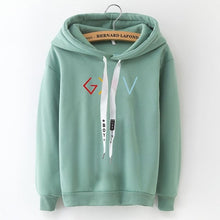 Load image into Gallery viewer, Hoodies Women 2019 Brand Female Long Sleeve Solid Color Hooded Sweatshirt Hoodie Tracksuit Sweat Coat Casual Sportswear S-3XL