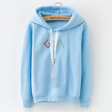 Load image into Gallery viewer, Hoodies Women 2019 Brand Female Long Sleeve Solid Color Hooded Sweatshirt Hoodie Tracksuit Sweat Coat Casual Sportswear S-3XL