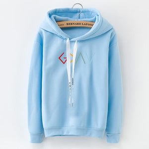Hoodies Women 2019 Brand Female Long Sleeve Solid Color Hooded Sweatshirt Hoodie Tracksuit Sweat Coat Casual Sportswear S-3XL
