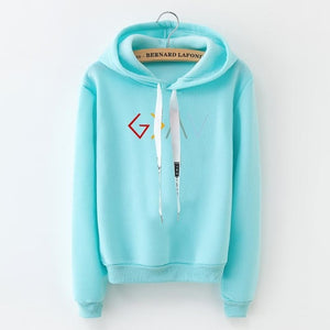 Hoodies Women 2019 Brand Female Long Sleeve Solid Color Hooded Sweatshirt Hoodie Tracksuit Sweat Coat Casual Sportswear S-3XL