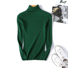 Load image into Gallery viewer, 3 DAYS SALE !!!!! winter Women Knitted Turtleneck Sweater Casual Soft polo-neck Jumper Fashion Slim Femme Elasticity Pullovers