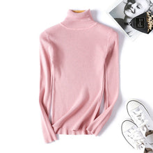 Load image into Gallery viewer, 3 DAYS SALE !!!!! winter Women Knitted Turtleneck Sweater Casual Soft polo-neck Jumper Fashion Slim Femme Elasticity Pullovers