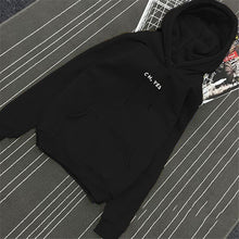 Load image into Gallery viewer, Autumn Winter Fleece Oh Yes Letter Harajuku Print Pullover Thick Loose Women Hoodies Sweatshirt Female Casual Coat