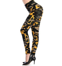 Load image into Gallery viewer, VISNXGI New Fashion 2019 Camouflage Printing Elasticity Leggings Camouflage Fitness Pant Legins Casual Milk Legging For Women